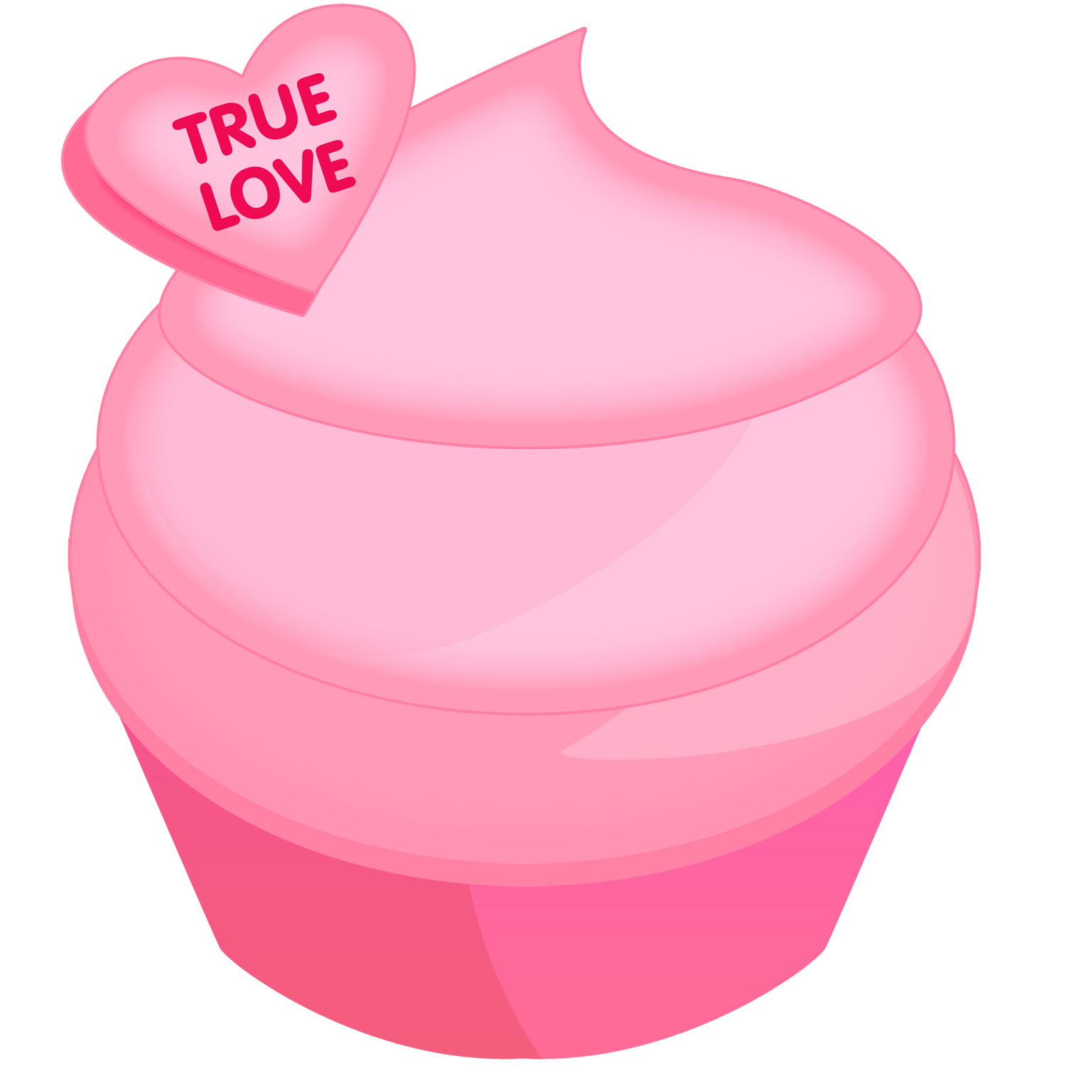 Cupcake Pink Transparent Images