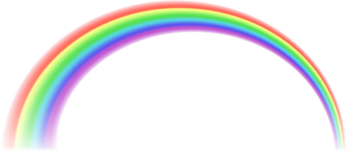 Curved Rainbow Free PNG
