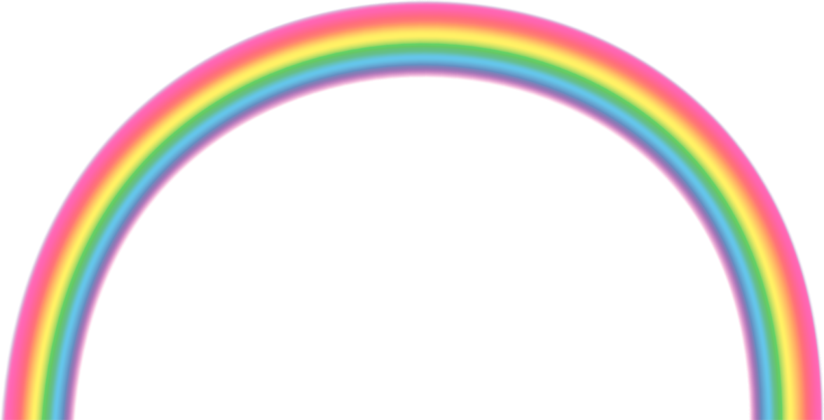 Curved Rainbow PNG Images HD