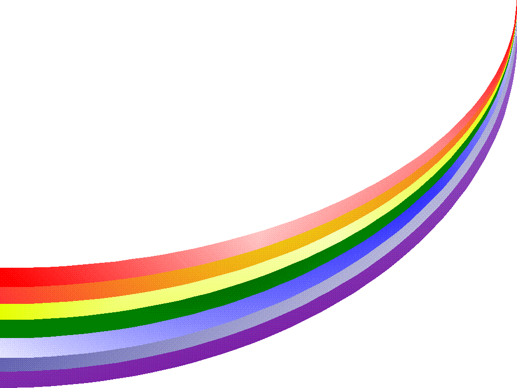 Curved Rainbow Transparent Free PNG