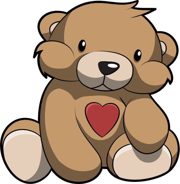 Cute Teddy Bear Transparent PNG
