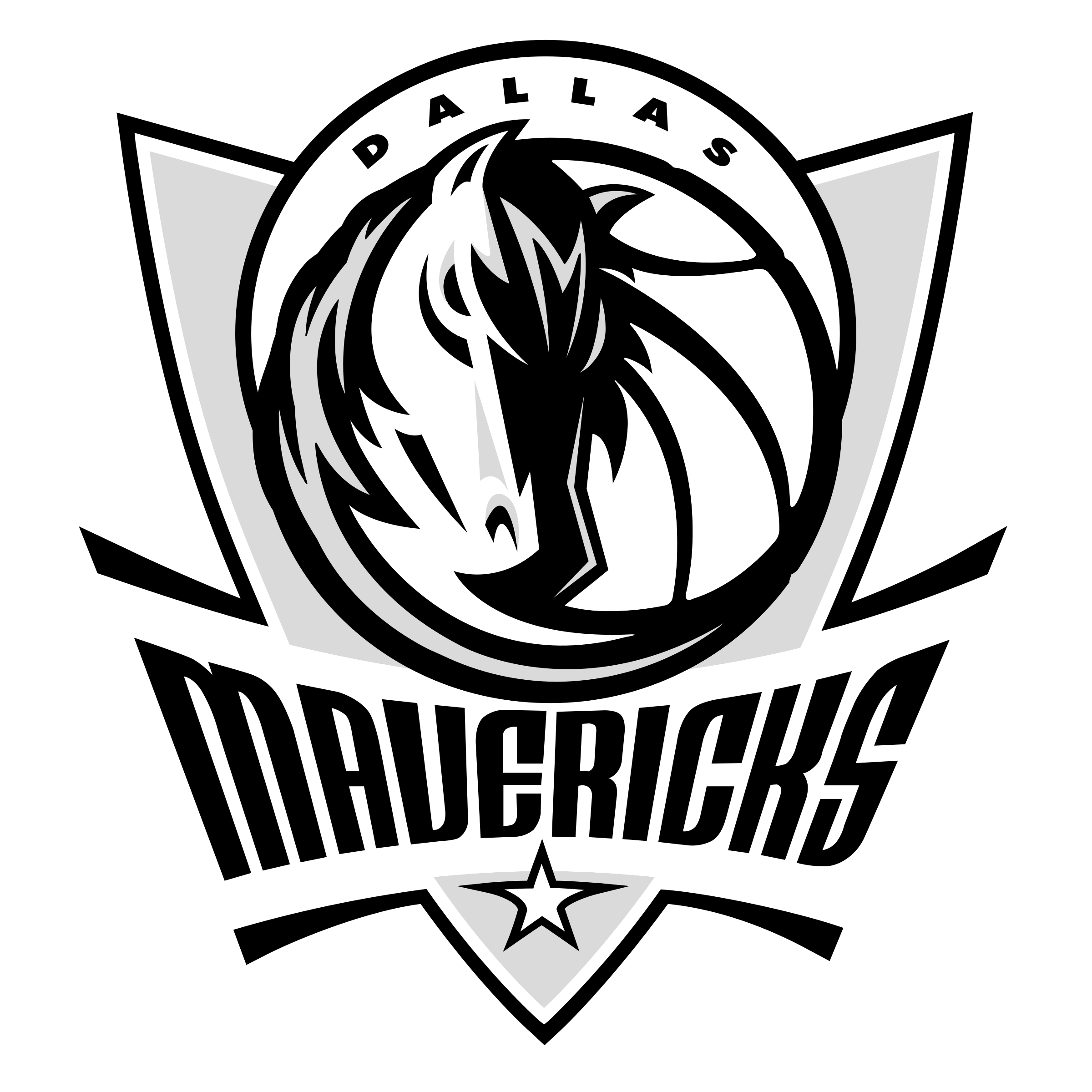 Dallas Mavericks Logo Transparent Free PNG