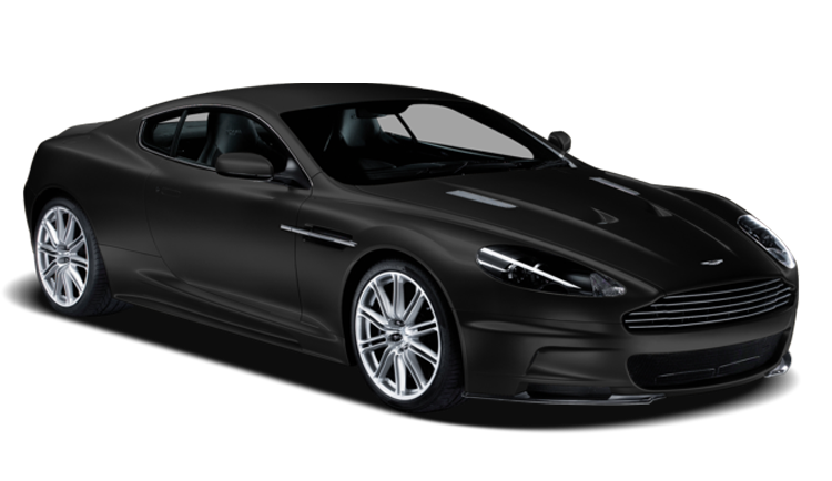 Dark Grey Aston Martin Transparent Free PNG