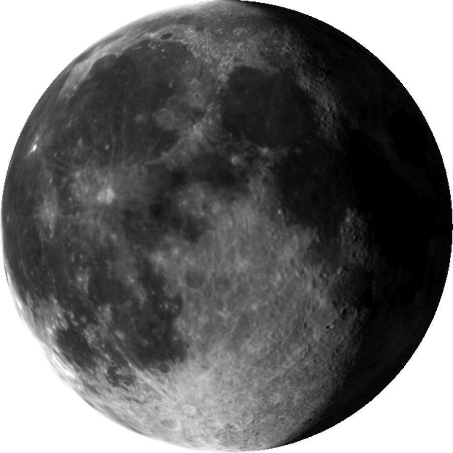 Dark Moon Transparent Background