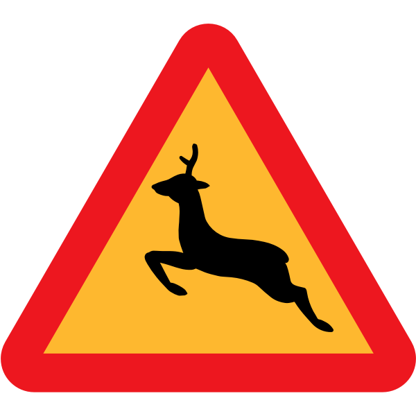 Deer Traffic PNG HD Quality