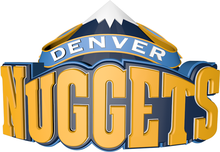 Denver Nuggets Logo PNG Clipart Background