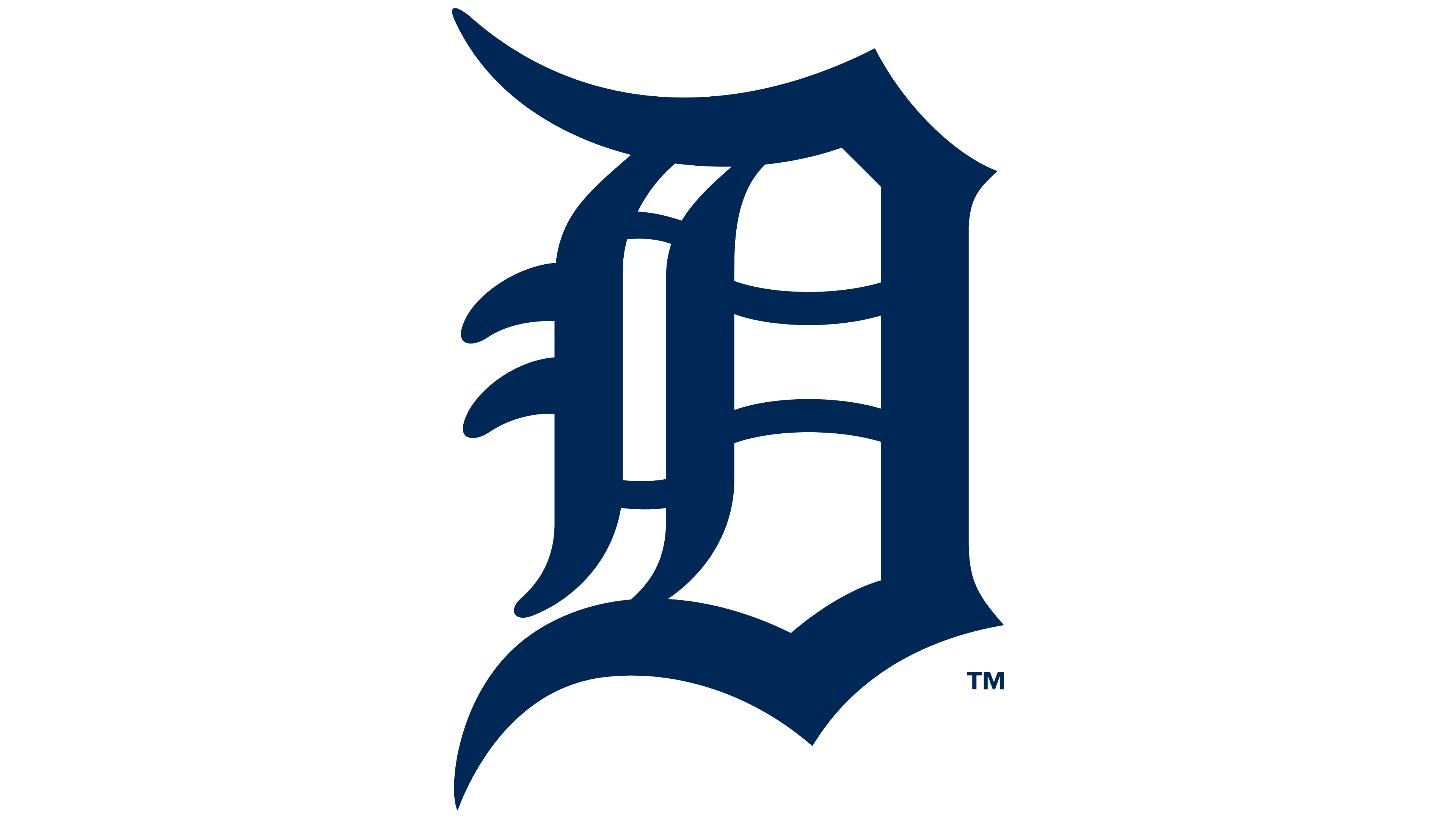 Detroit Tigers Circle Logo Background PNG Image