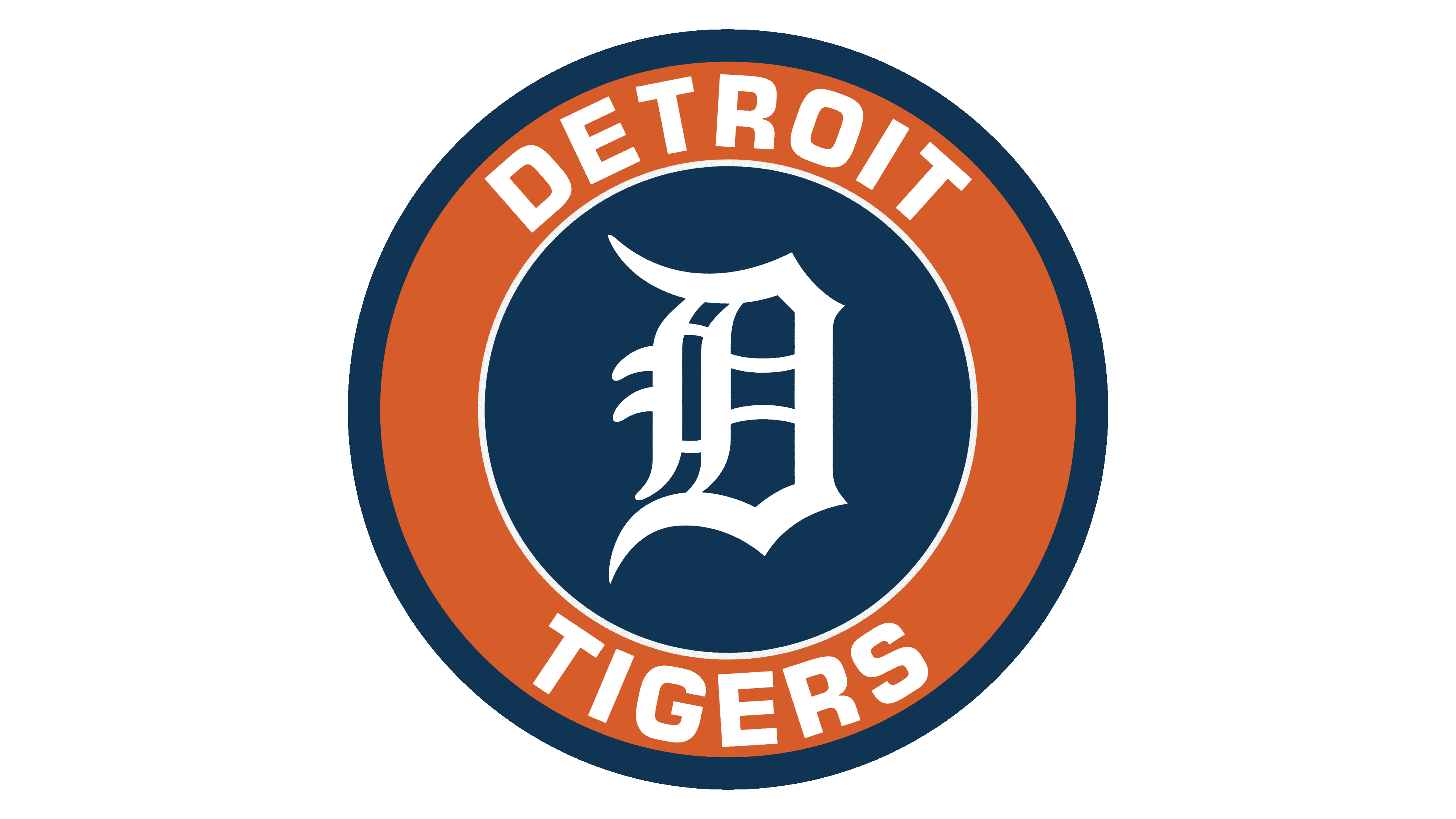 Detroit Tigers D Logo Transparent Background - PNG Play