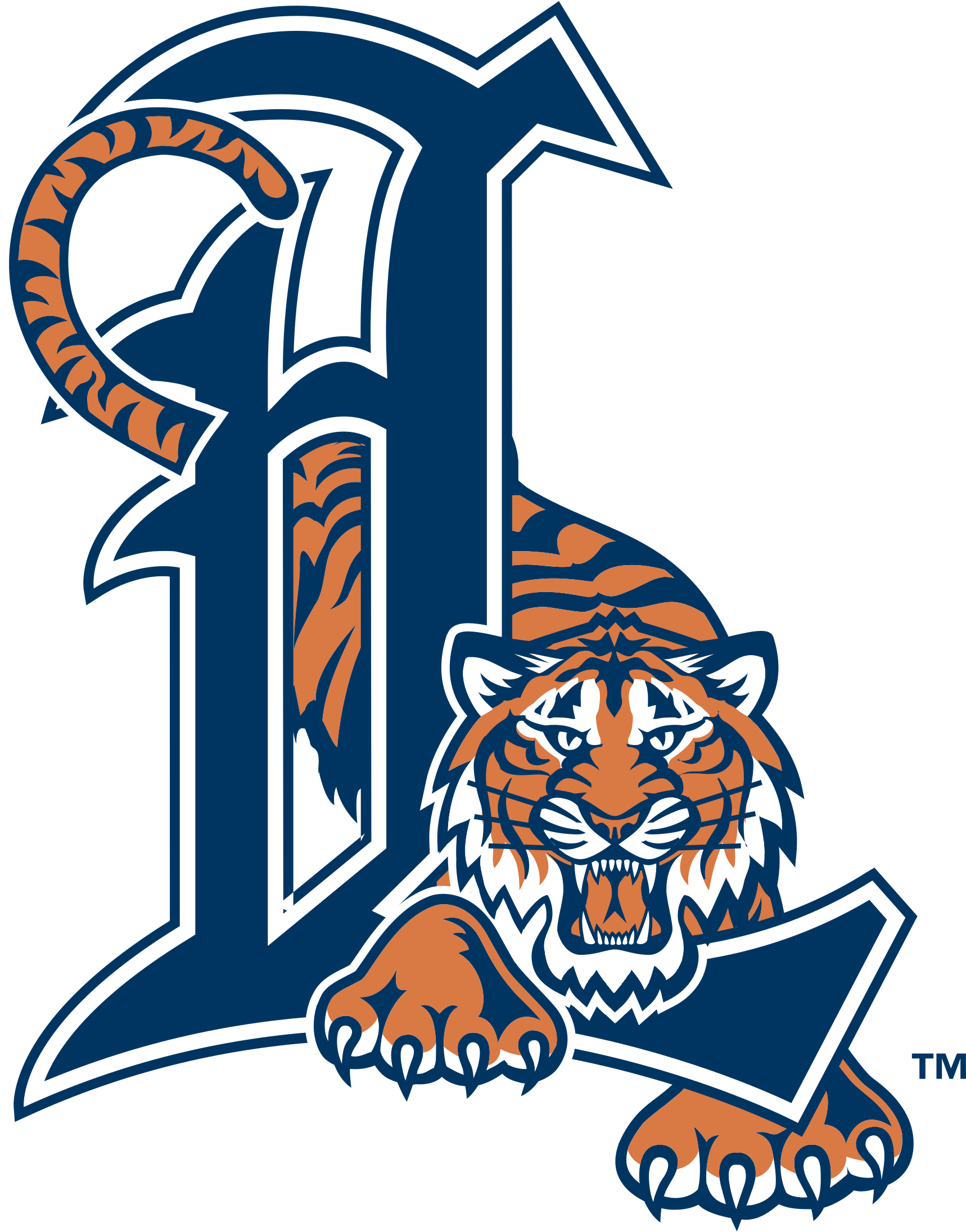 Detroit Tigers Logo PNG Clipart Background