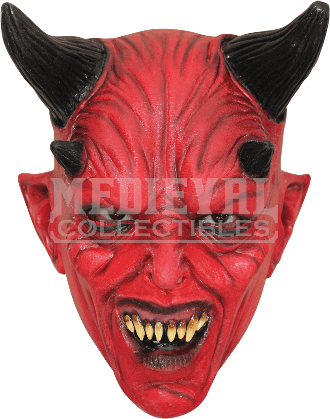 Devil Face Mask PNG Photo Image
