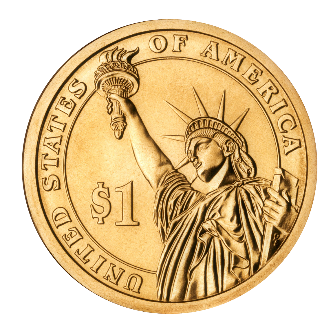Dollar Gold Transparent Image