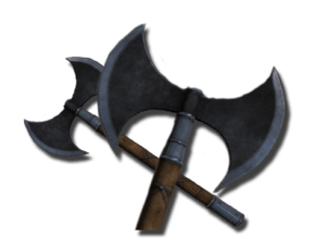 Double Headed Axe PNG HD Quality