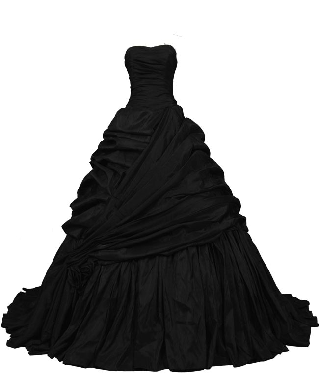 Dress Black Party Transparent Image