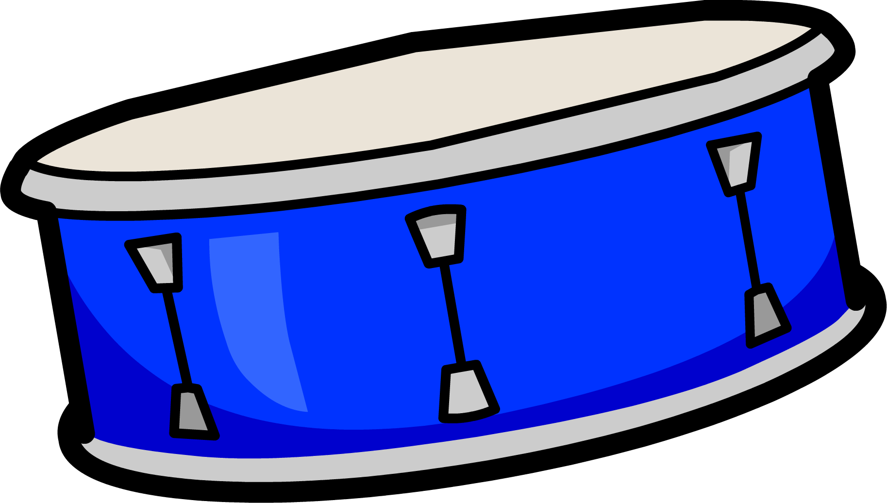 Drums Blue PNG Clipart Background
