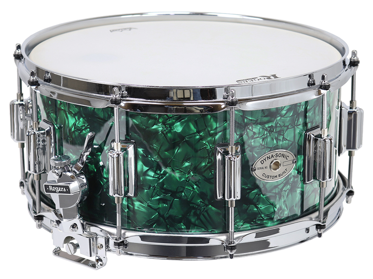 Drums Green Pearl Background PNG Image