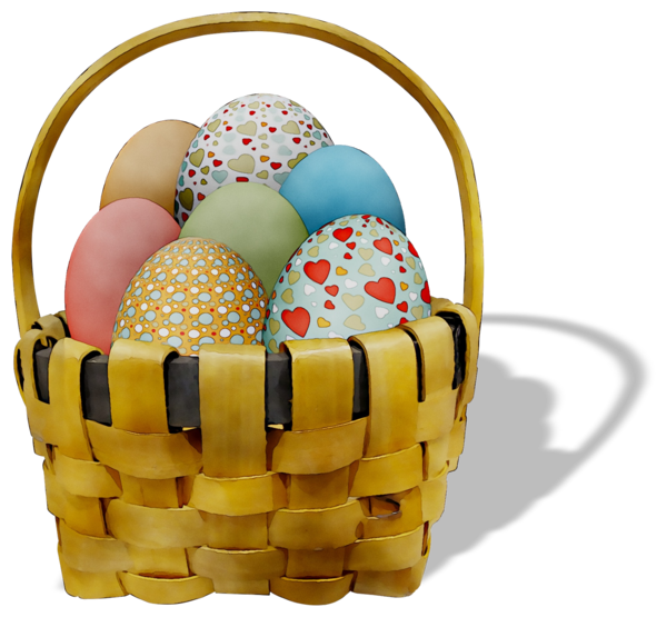 Egg In A Basket Free PNG