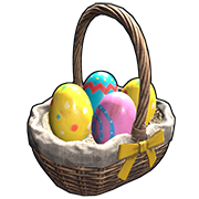 Egg In A Basket Transparent Image