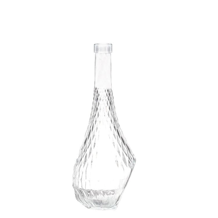 Empty Milk Glass Bottle Background PNG Image