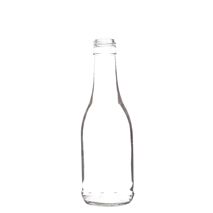 Empty Milk Glass Bottle Free PNG