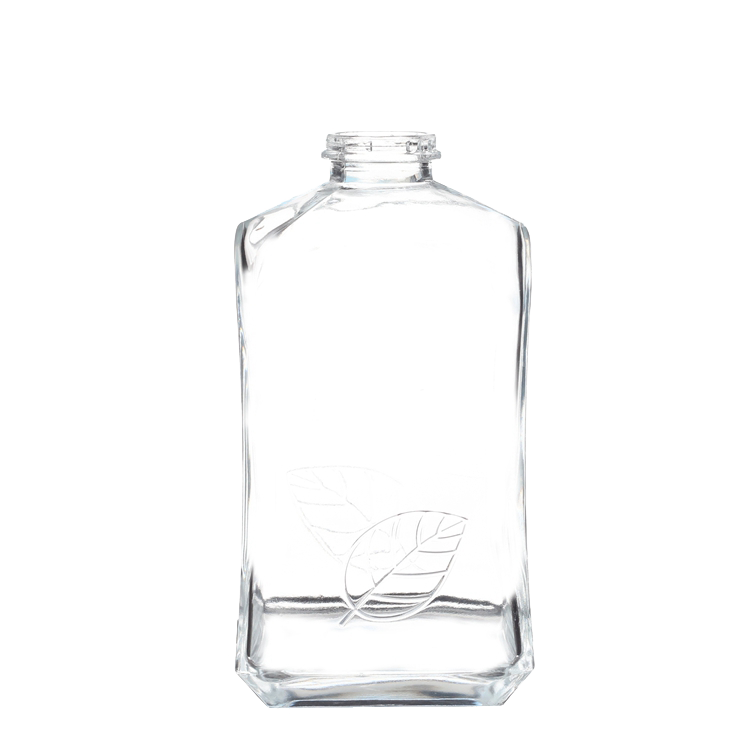 Empty Milk Glass Bottle Transparent Background