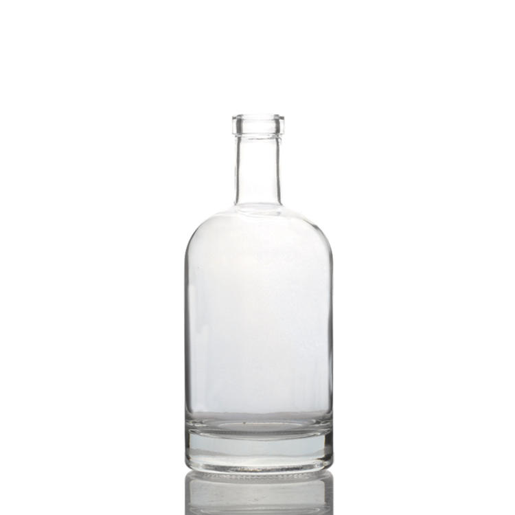 Empty Milk Glass Bottle Transparent File