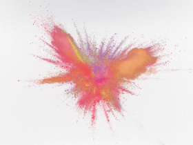 Explosion And Sparks PNG Background