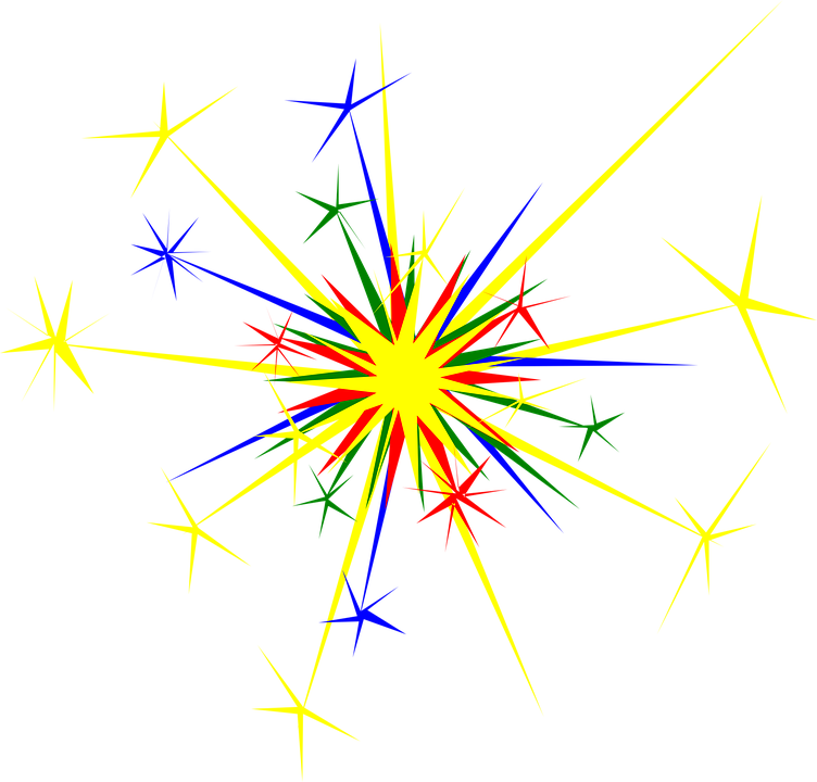 Explosion And Sparks PNG HD Quality