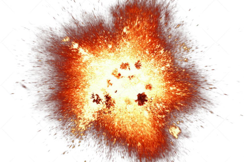 Explosion Circle Background PNG Image