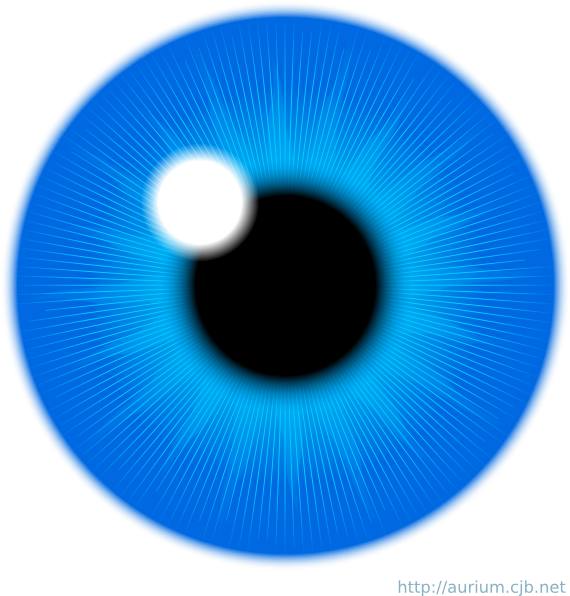 Eye Blue PNG Clipart Background