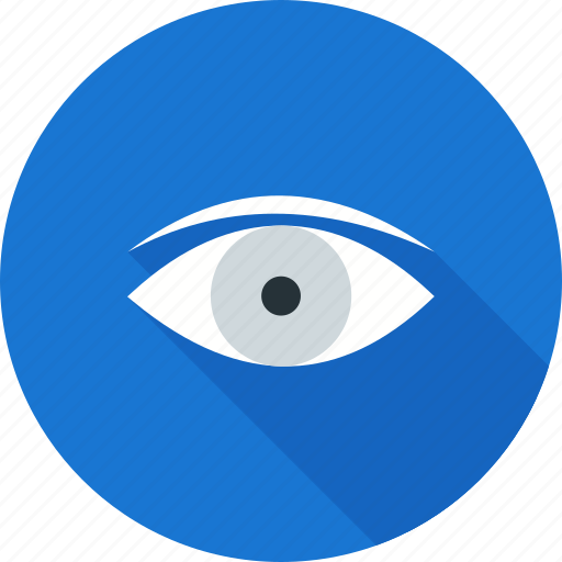 Eye Blue PNG Free File Download
