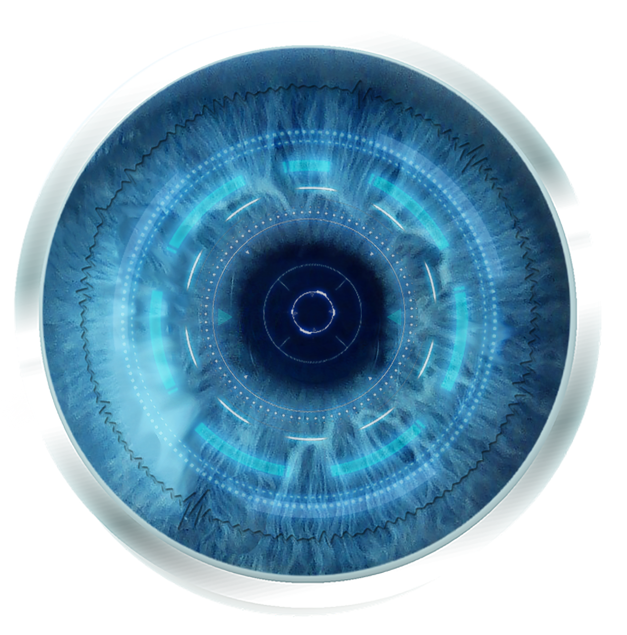 Eye Blue Transparent File