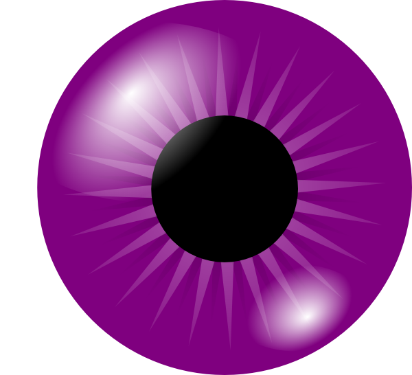Eye Purple PNG Clipart Background
