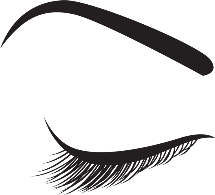 Eyelashes And Eyebrows PNG HD Quality
