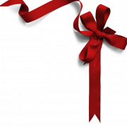 Fabric Ribbon Red Background PNG Image