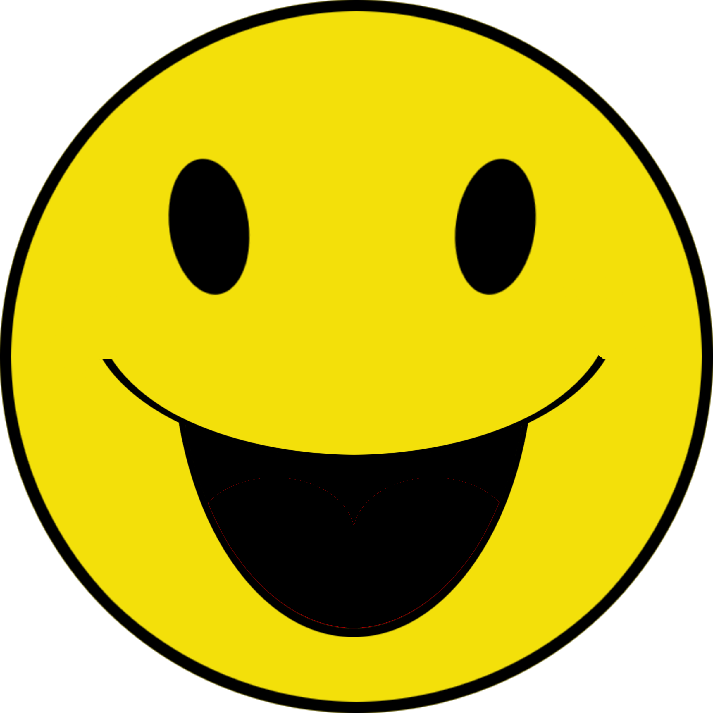 Face Smiling Background PNG Image