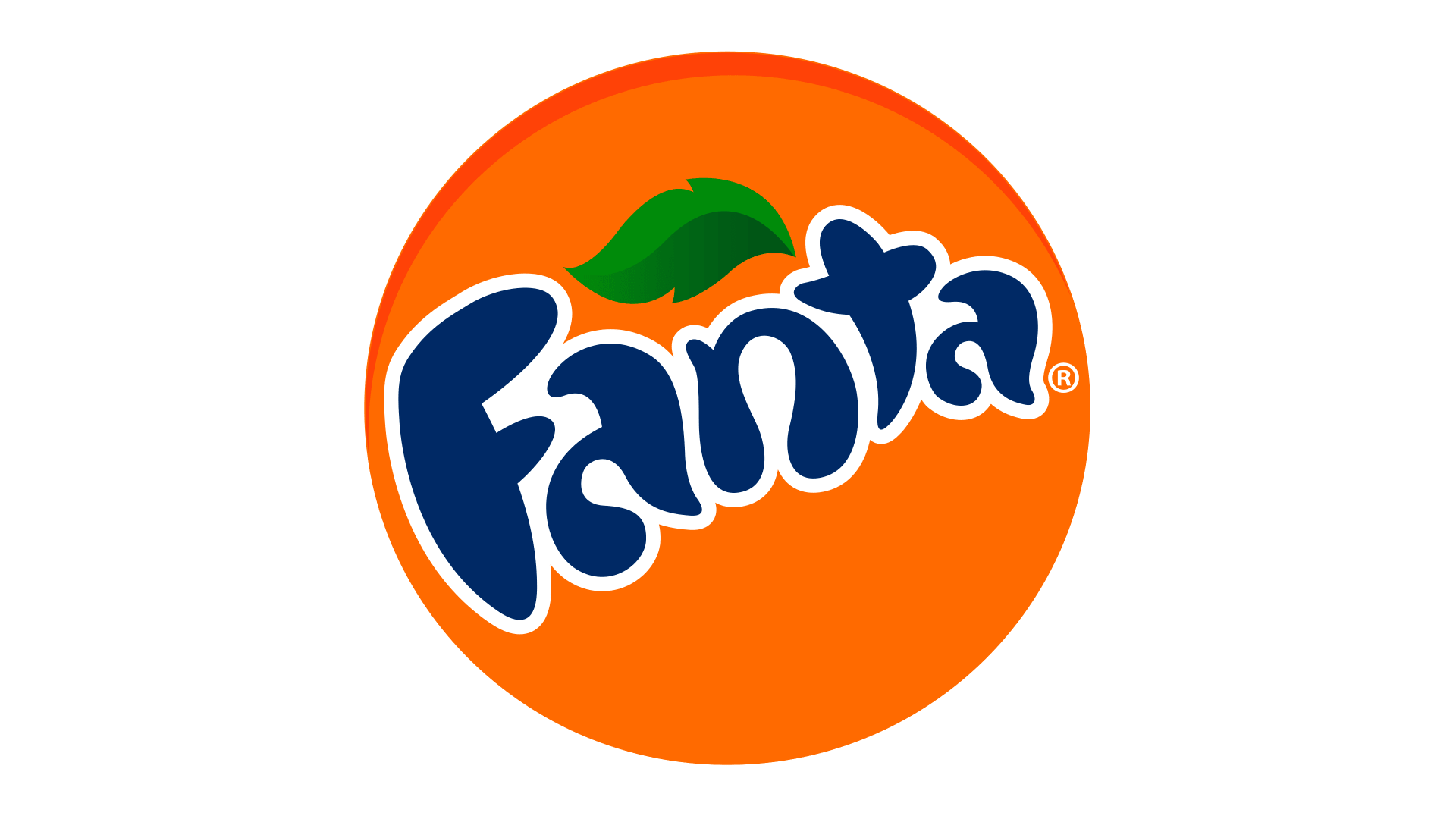Fanta Orange Logo Background PNG Image