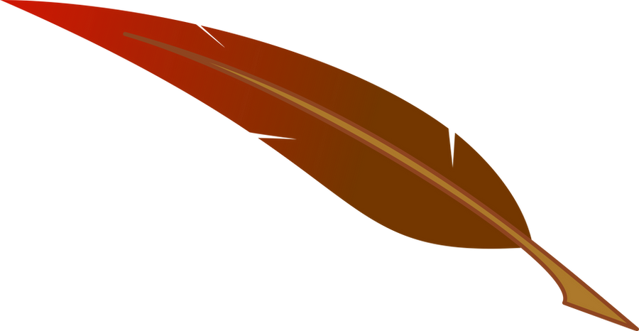 Feather Brown Transparent Background