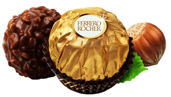Ferrero Rocher And Nut PNG HD Quality