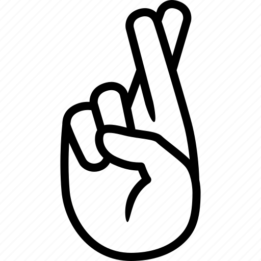 Fingers Crossed PNG Free File Download