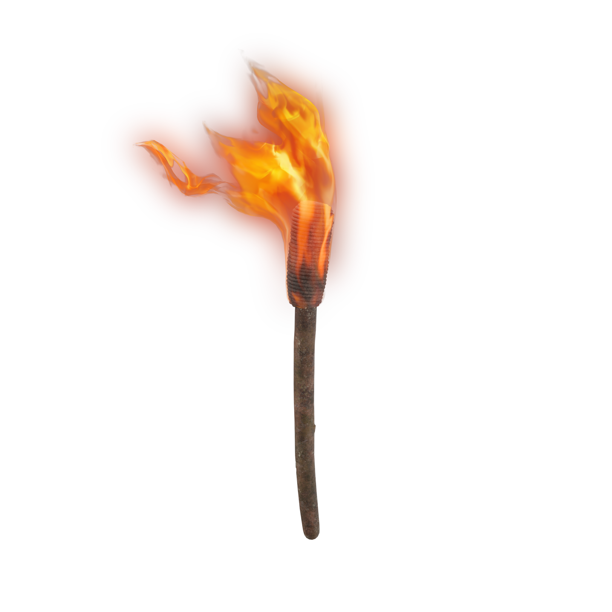 Fire Torches PNG Background