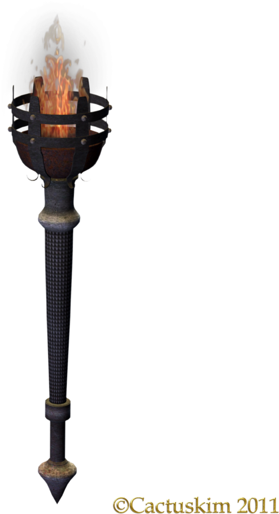 Fire Torches PNG HD Quality