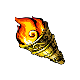 Fire Torches Transparent Background
