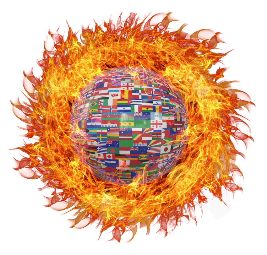 Fireball Circle PNG Clipart Background