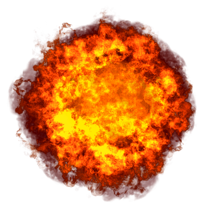 Fireball Circle Transparent File
