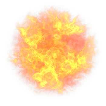 Fireball Effect PNG Photos