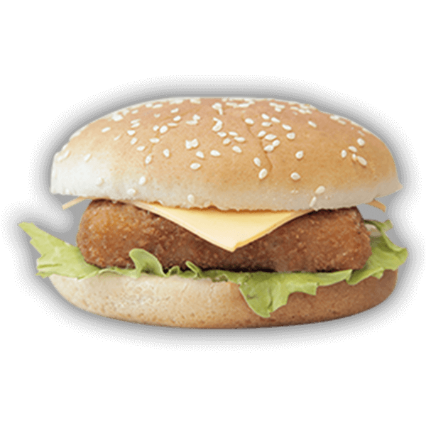 Fish Burger PNG Clipart Background