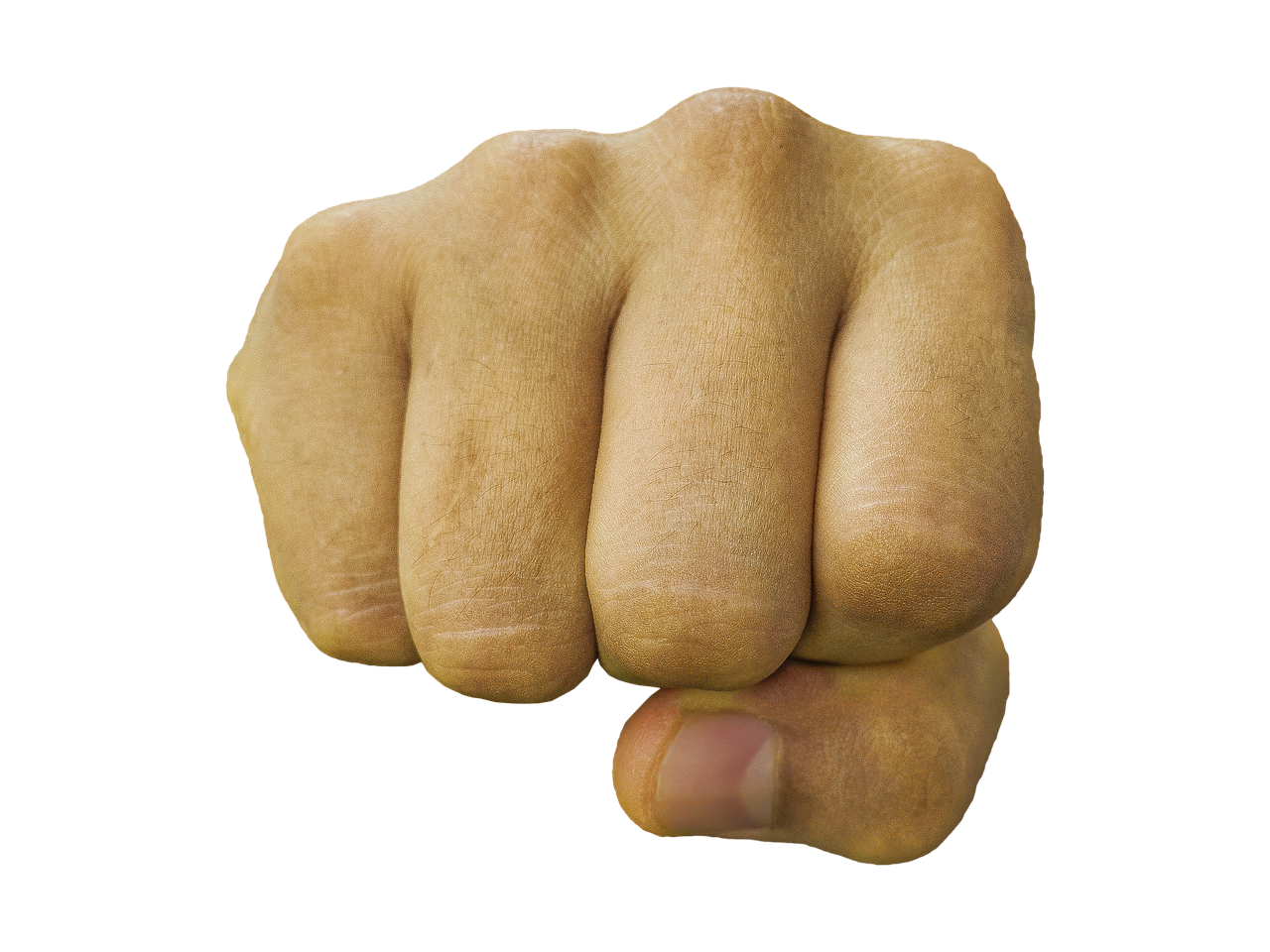 Fist Hand PNG Background