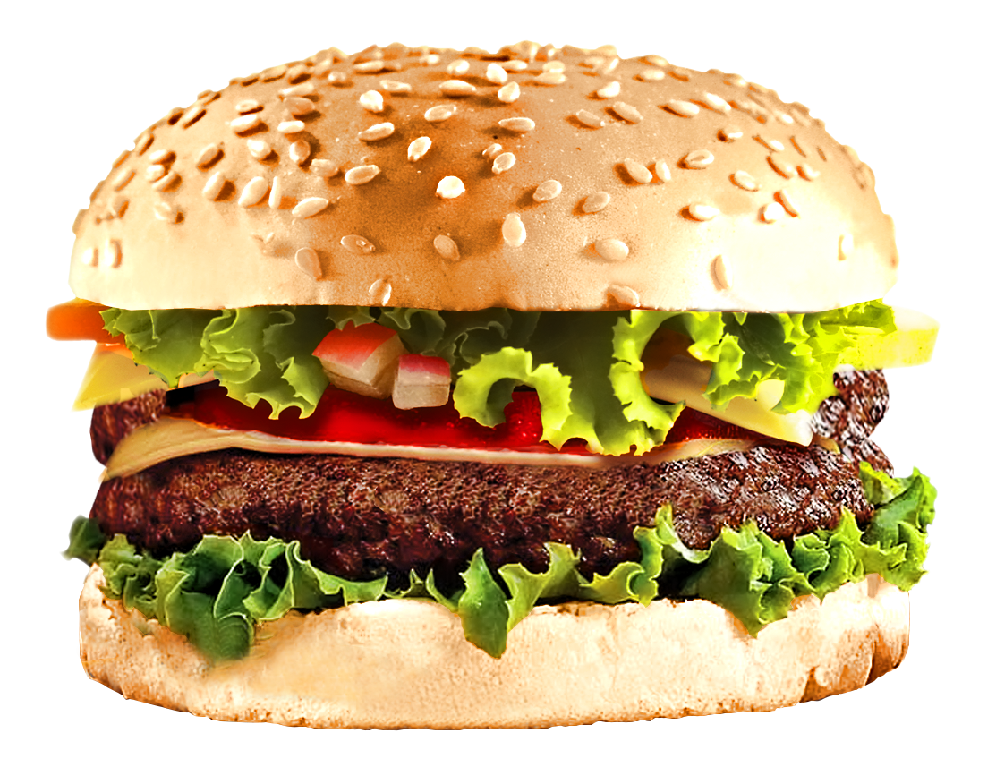 Food Burger PNG Background