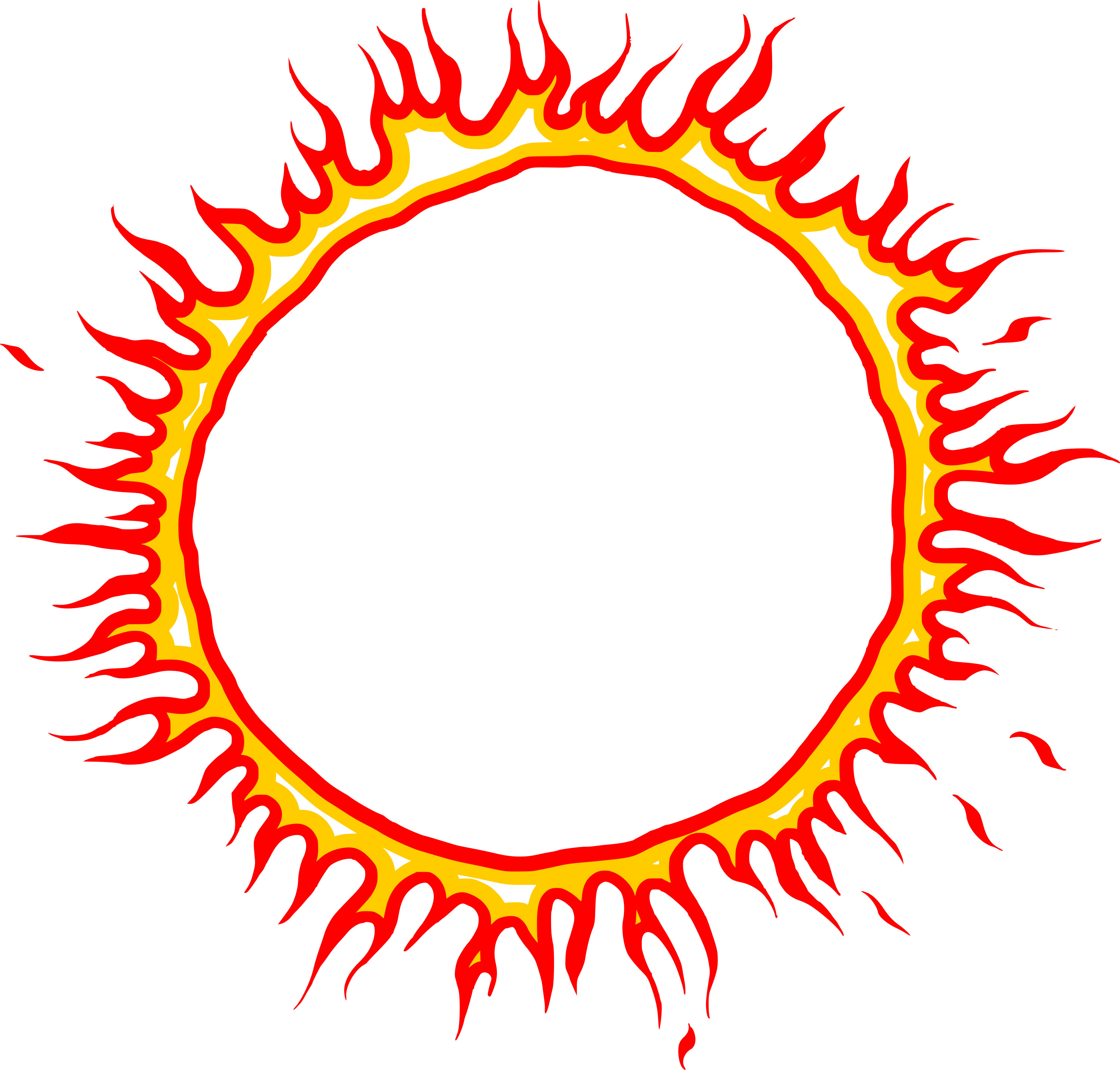 Frame Fire Free PNG