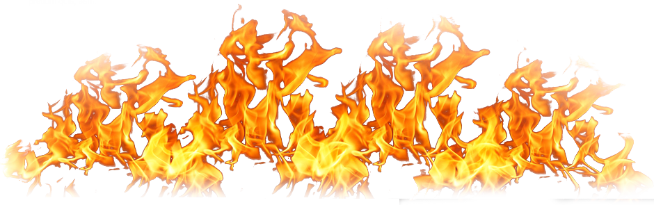 Frame Fire PNG Background